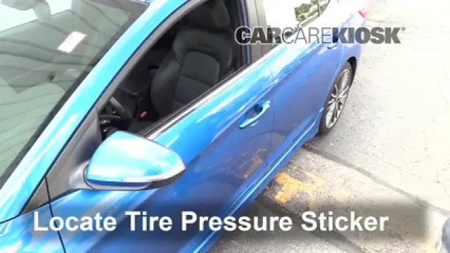 2018 Hyundai Elantra Sport 1.6L 4 Cyl. Turbo Tires & Wheels Check Tire Pressure